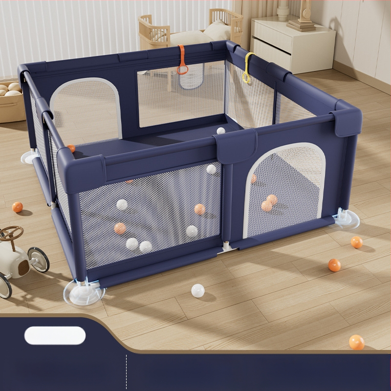 Dječja igrala ogradica s integriranim šatorom i podlogom za puzanje – unutarnja ogradna igra za razvoj vještina (Materijal: tkanina od nehrđajućeg čelika; Doba: 3-6 godina; Marka: Dino Child)