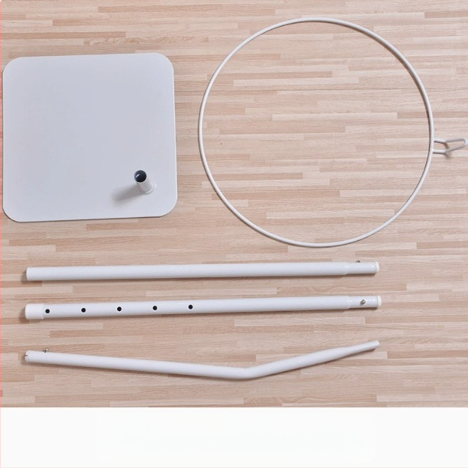 Детска мрежа против комари за креватче с куполна форма, сгъваема подиумна конструкция, единична врата, полиестерна тъкан, рамка от стомана/жица