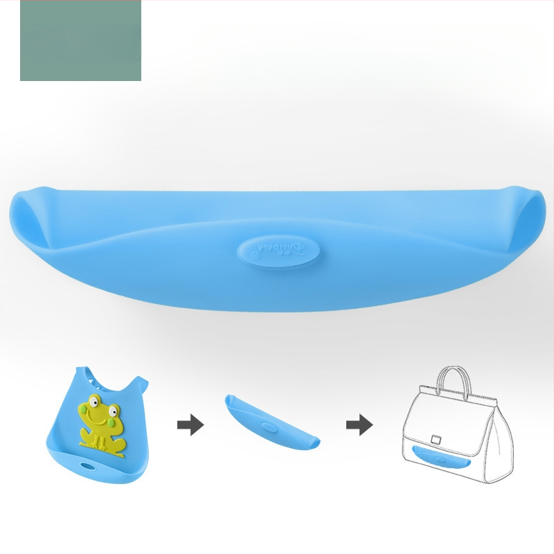 Силиконов бебешки лигавник - триизмерен водоустойчив, изключително мек, хранително-качествен силикон, за бебета и деца, лесен за почистване