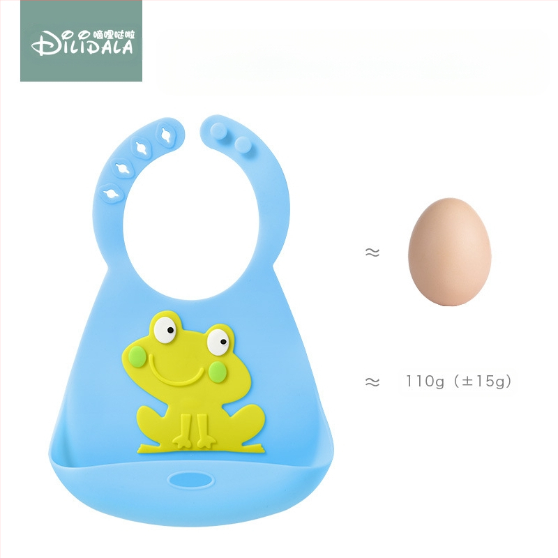 Силиконов бебешки лигавник - триизмерен водоустойчив, изключително мек, хранително-качествен силикон, за бебета и деца, лесен за почистване