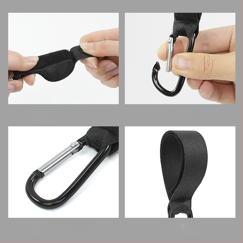 Jiuqi Velcro D-formos kabliukas, montavimas be gręžimo, apkrova iki 15 kg, šiuolaikinis minimalistinis dizainas, 2-in-1 OPP juosta