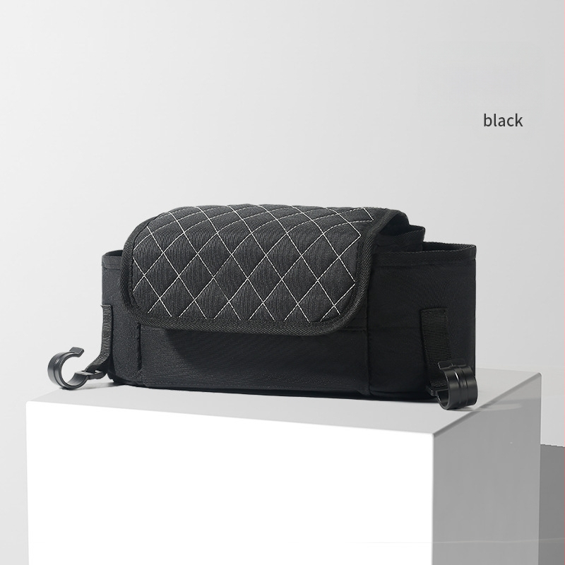 Babakocsi tároló táska szervező – Oxford anyag, poliészter bélés, lélegző és vízálló, ultrakönnyű, ívelt vállpánt