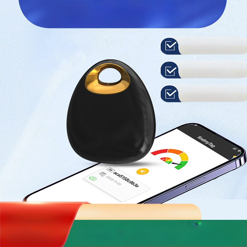 H06 Bluetooth παγκόσμιος εντοπιστής - εντοπιστής απώλειας, 220mAh, ABS, 9,3 g, κρεμαστός σχεδιασμός