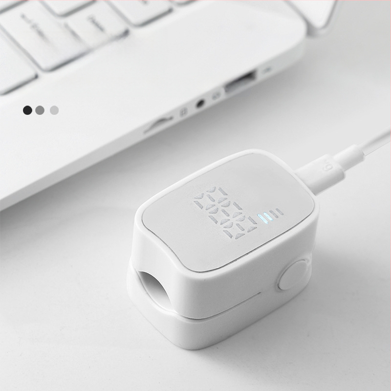 Nešiojama manikiūro lempa su skaitmeniniu ekranu, įkraunama, trys LED šviesos