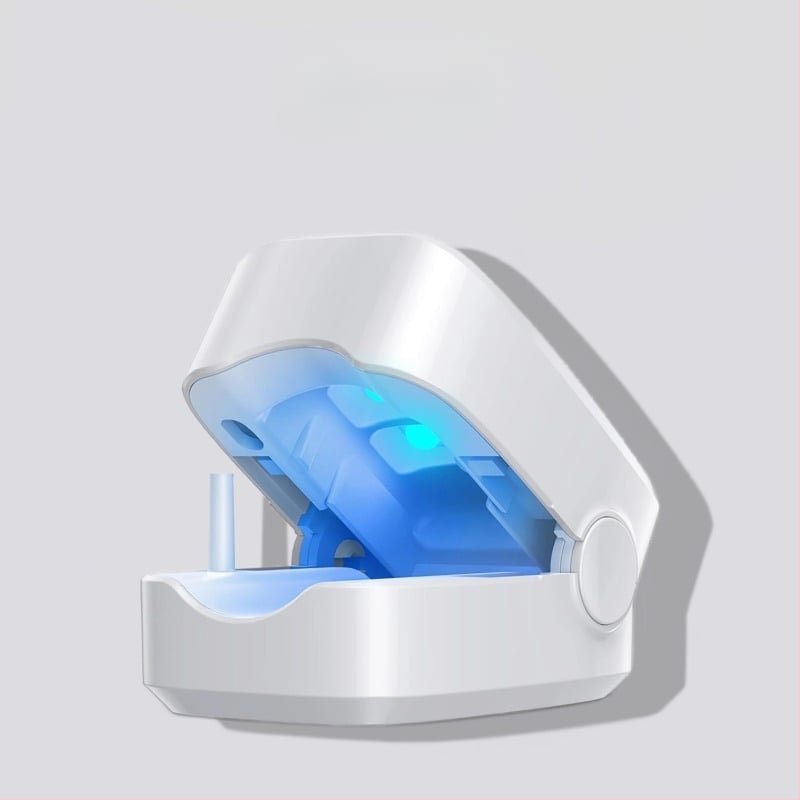 Nešiojama manikiūro lempa su skaitmeniniu ekranu, įkraunama, trys LED šviesos