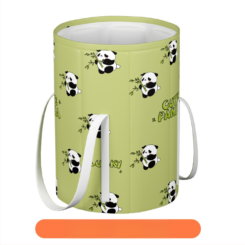 Sulankstoma PVC pėdų vonelė su izoliacija, nešiojama, giliam mirkymui iki kelio