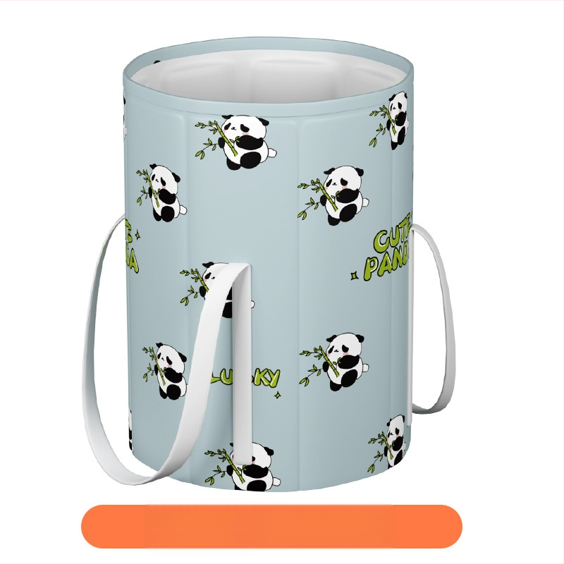 Sulankstoma PVC pėdų vonelė su izoliacija, nešiojama, giliam mirkymui iki kelio