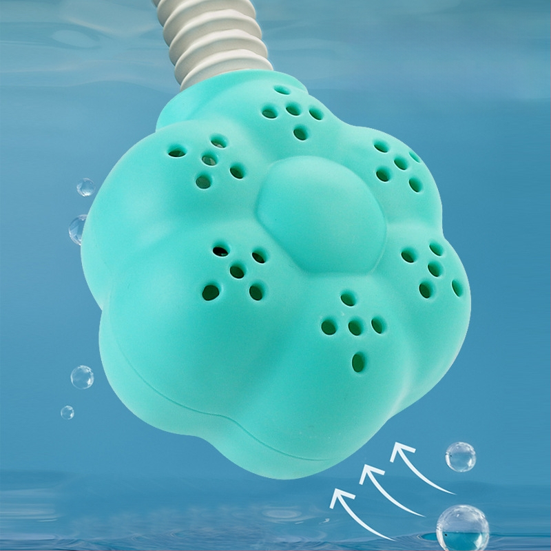 Vannas rotaļlieta zīdaiņiem ar rokas izsmidzināšanu saulespuķes formā, plastmasa, 0–3 gadi