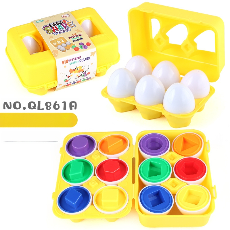 DIY saliekamā spēle pāriem geometrijas formu atpazīšanai – plastmasas rotaļlieta zīdaiņiem 0–3 gadi, veicina roku-acu koordināciju, sensorisko un kognitīvo attīstību.