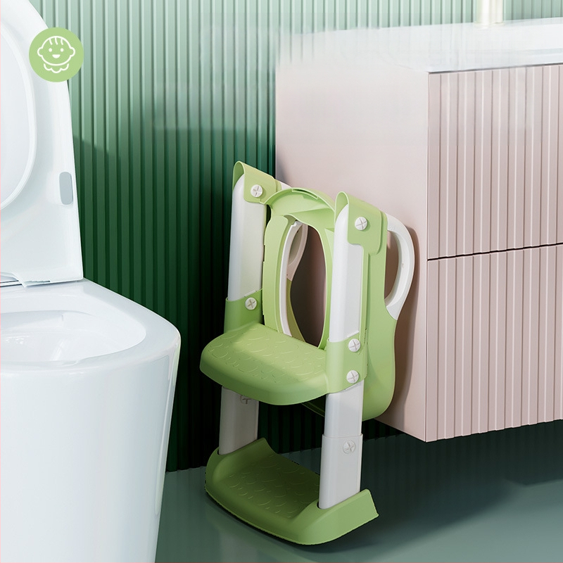 Vaikų sulankstoma laiptinė WC sėdynė su rankenėlėmis (PP medžiaga, kilmė Zhejiang, prekė Yutong, pakuotė kartoninė)