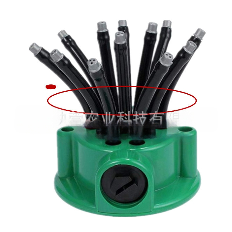 ABS ακροφύσιο ψεκαστήρα κήπου – Πολυκεφαλικός ποτίστρας, μάρκα Yingxuan WATERBIRD, για οικιακή κηπουρική, γεωργία και δημόσιους χώρους πρασίνου