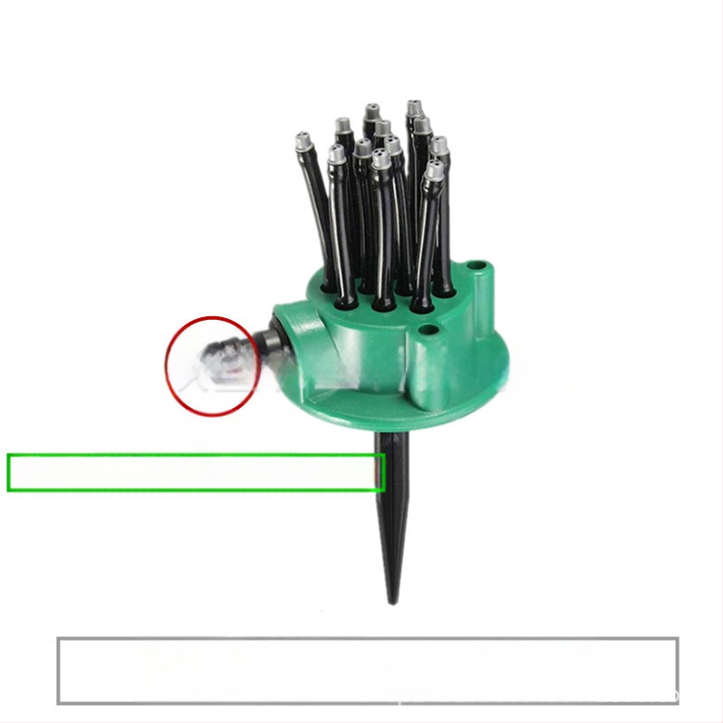 ABS ακροφύσιο ψεκαστήρα κήπου – Πολυκεφαλικός ποτίστρας, μάρκα Yingxuan WATERBIRD, για οικιακή κηπουρική, γεωργία και δημόσιους χώρους πρασίνου