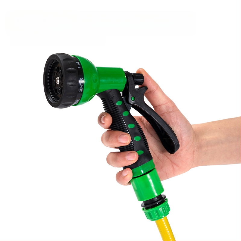 Σετ ψεκαστήρα νερού Yihu με 7 λειτουργίες για πλύσιμο αυτοκινήτου, πότισμα κήπου και καθάρισμα δαπέδων