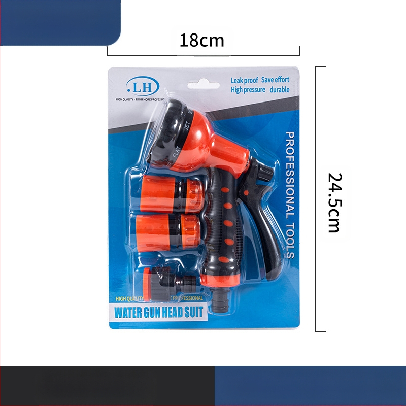 Σετ ψεκαστήρα νερού Yihu με 7 λειτουργίες για πλύσιμο αυτοκινήτου, πότισμα κήπου και καθάρισμα δαπέδων