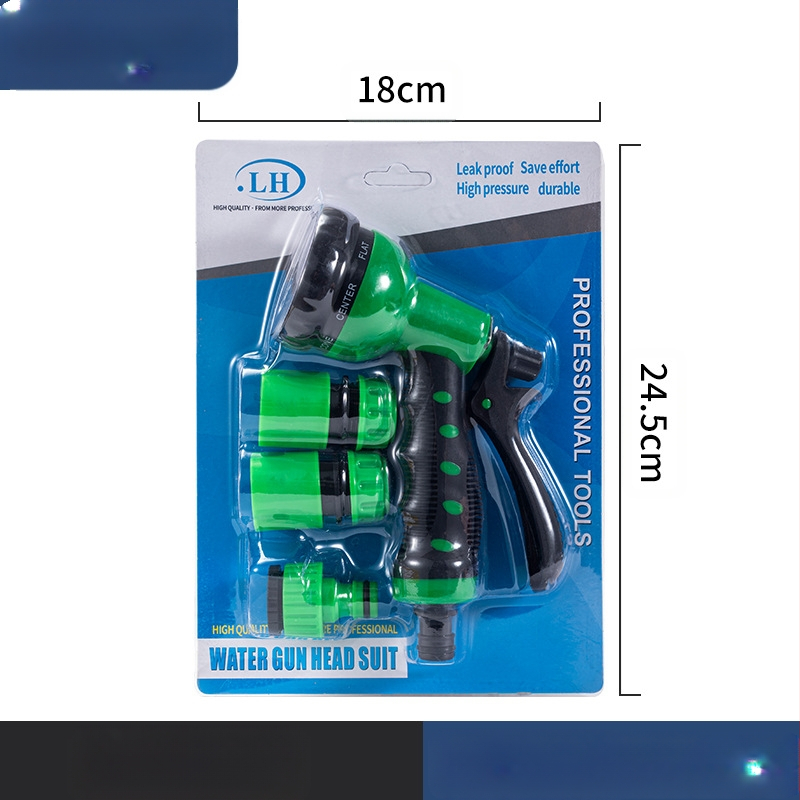 Σετ ψεκαστήρα νερού Yihu με 7 λειτουργίες για πλύσιμο αυτοκινήτου, πότισμα κήπου και καθάρισμα δαπέδων