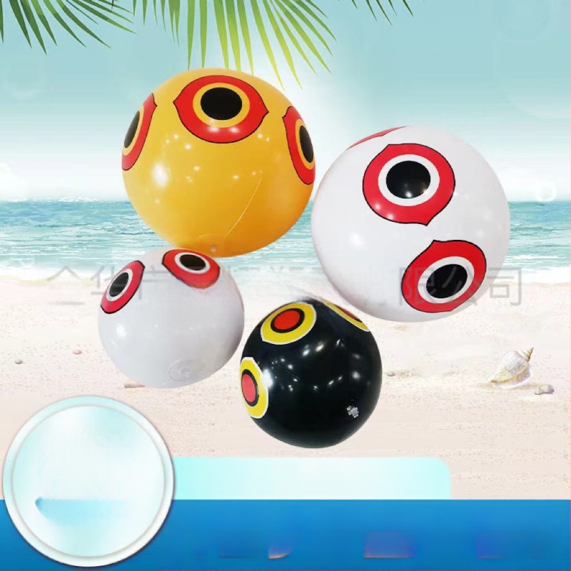Felfújható PVC szemgolyó labda madárriasztó – strandra, farmra és gyümölcsöskertbe