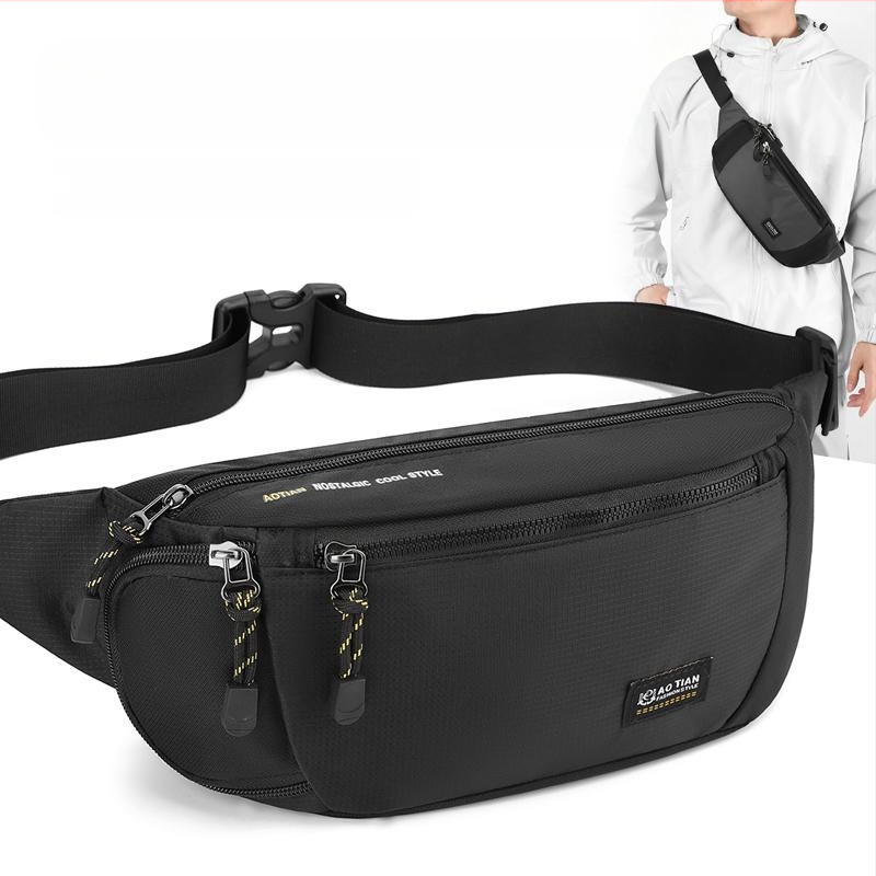 Vīriešu jostas soma no Oxford auduma, ultra viegla, Pavasaris 2024