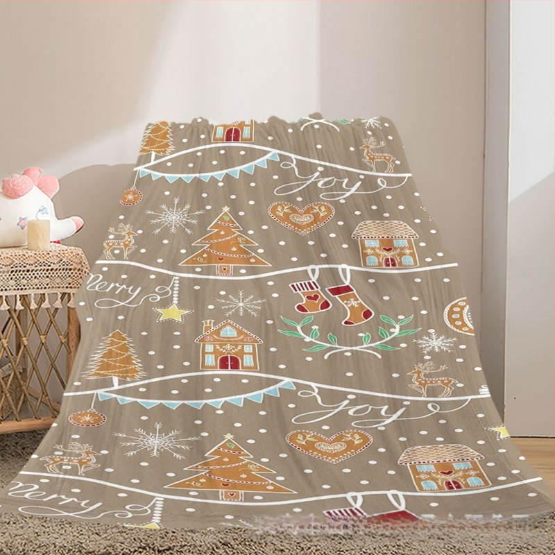 Flanelės antklodė su geometrijos raštu, poliesterio pluoštas, svoris mažiau nei 300 g, apdorojimo pritaikymas, naujas kinų stilius