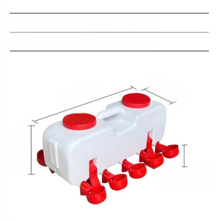 Automata itatóvödör baromfiak számára – univerzális csirkékhez, kacsákhoz és ludakhoz; Sailing márka; alkalmas állattenyésztésre