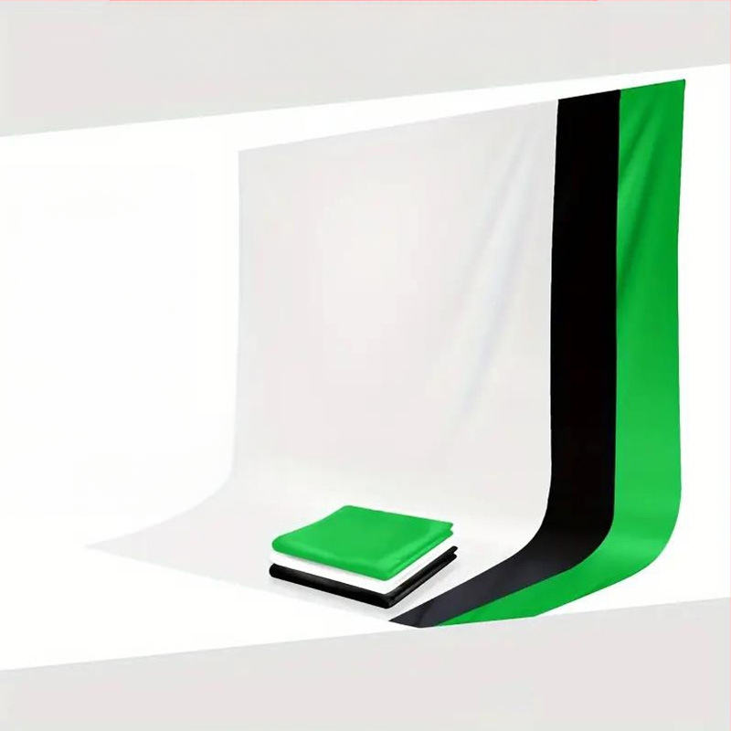 Fotogrāfiju fons no poliestera-kokvilnas auduma, piemērots preču fotografēšanai, 650 g