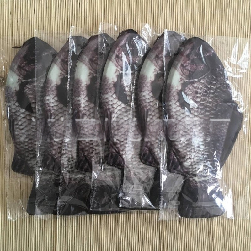 Плюшена чантичка за моливи с форма на риба, персонализирана, къс плюш, пълнеж PP памук, за възраст 14+