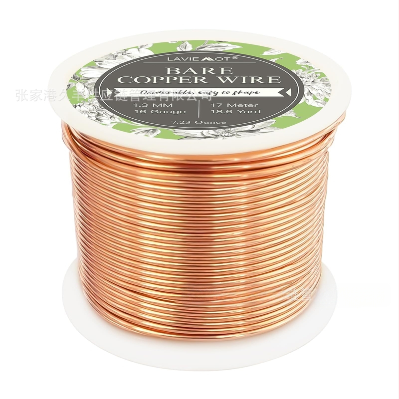 Χαλκού σύρμα για κοσμήματα – καθαρός χαλκός, μάρκα LAVIEMOT, 230 g