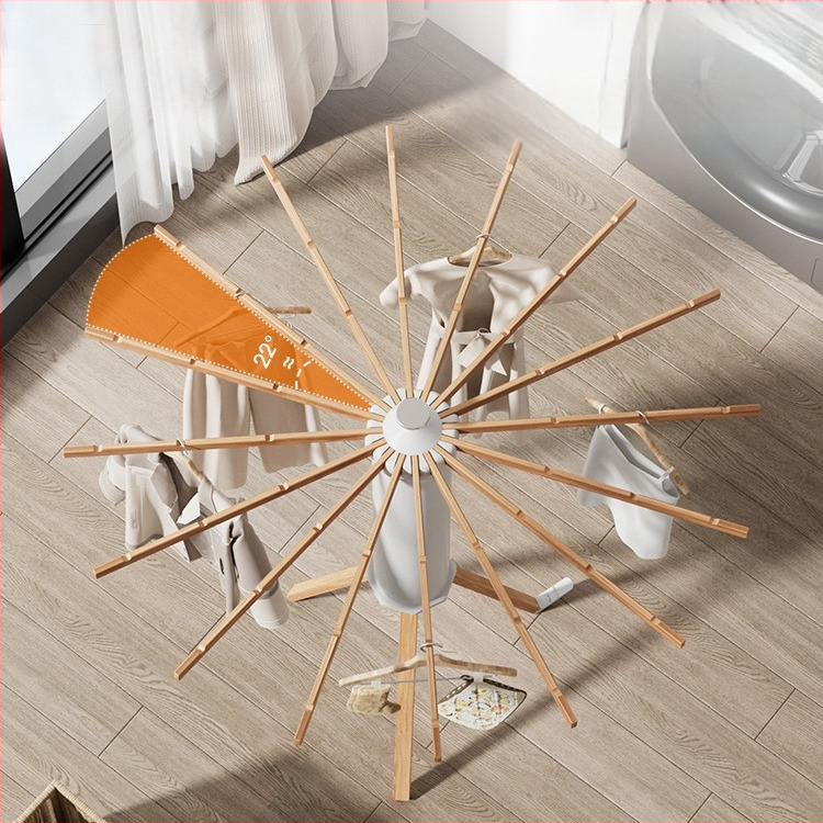 Pastatomas skalbinių džiovyklė aštuonkojų formos, sulankstoma, teleskopinė, aliuminio lydinys, modelis LDA018