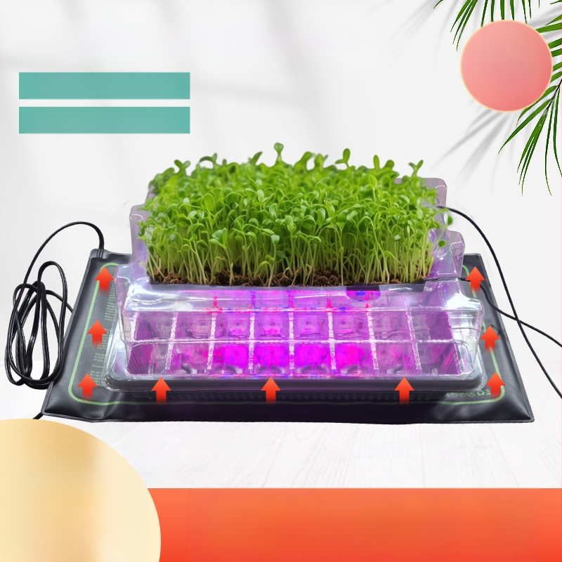 80-οπή δίσκος σποράς με σετ LED λαμπτήρα ανάπτυξης, PVC πλαστικό κουτί, IP45, 5V