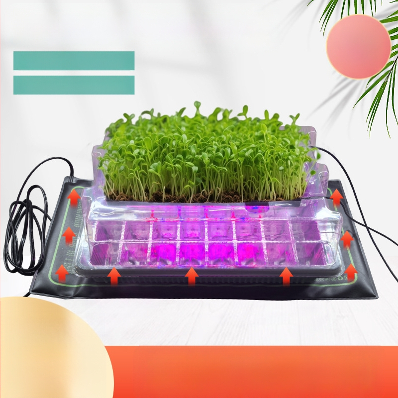 80-οπή δίσκος σποράς με σετ LED λαμπτήρα ανάπτυξης, PVC πλαστικό κουτί, IP45, 5V