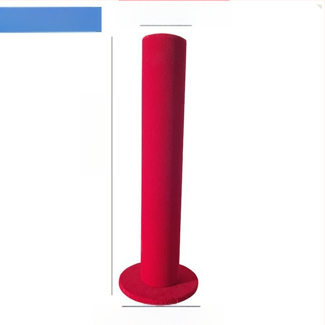 Rotaslietu stends, 1 līmenis, galda izstādes statīvs ar blīvu plāksni un flaneli, korejiešu stils