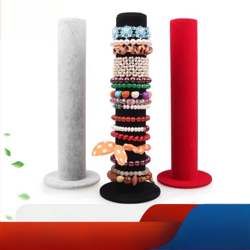 Rotaslietu stends, 1 līmenis, galda izstādes statīvs ar blīvu plāksni un flaneli, korejiešu stils