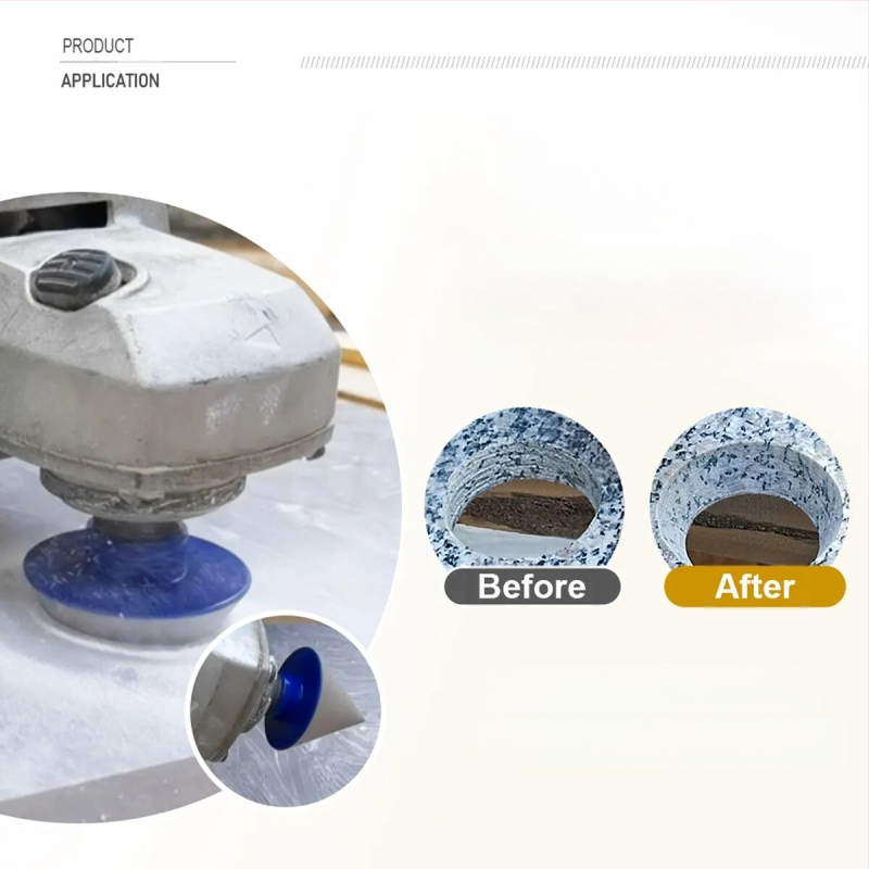 Διαμαντένιος φασέτας bit για κεραμικά και πέτρες, υψηλής ταχύτητας άκρη τρυπανιού με κωνικό φάσμα, 150 g