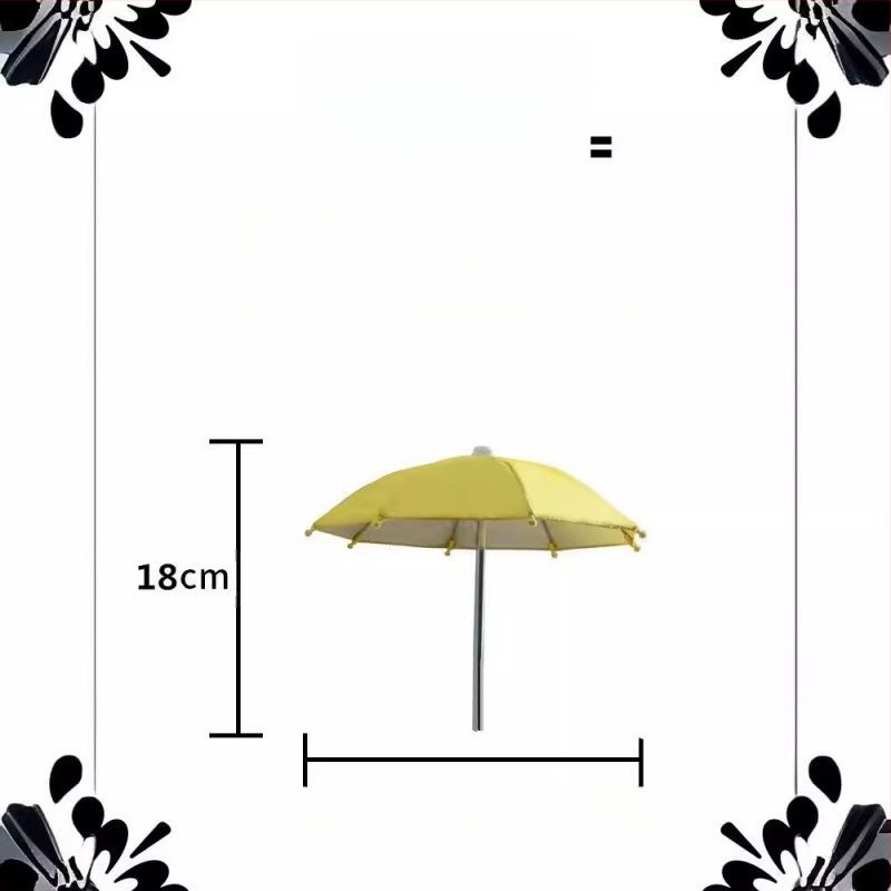 Be rankenos mini skėtis saulės apsaugai, 8 plieniniai rėmai, 210T poliesterio audinys, UPF > 50