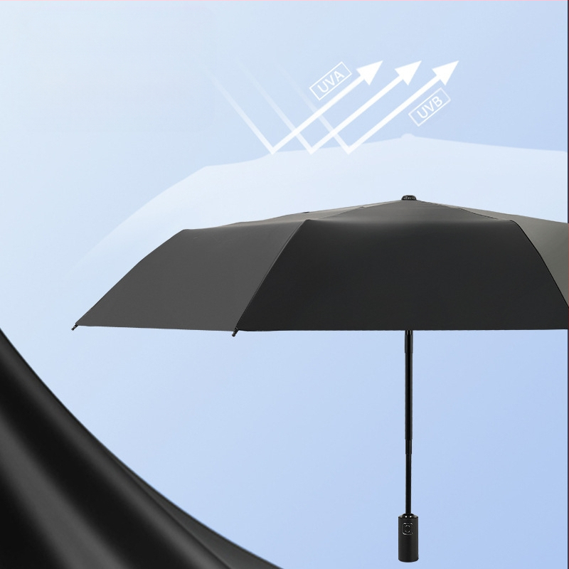 Trijų dalių vintage nacionalinio stiliaus skėtis su iliustracijos motyvu; automatinis atidarymas ir uždarymas; UPF50+; 8 spindulių rėmas; 210T vinilo audinys; logotipo spausdinimo galimybė