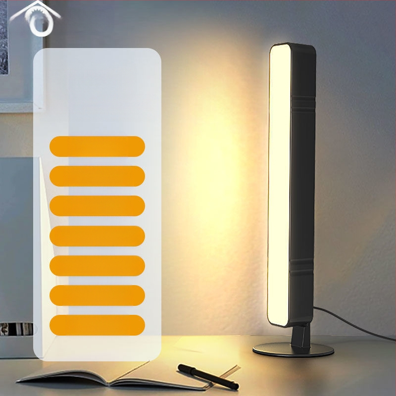 LED λαμπτήρας ανάγνωσης με φωνητικό έλεγχο για φοιτητικό δωμάτιο, προστασία ματιών, USB τροφοδοσία, CRI ≥95