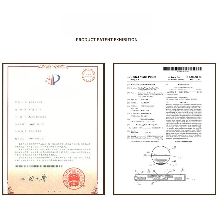 Μαγνητικά αιωρούμενο μπονσάι, ABS υλικό, μοντέρνο στυλ τέχνης, ημι-χειροποίητη και ημι-μηχανική κατασκευή, κατάλληλο δώρο για επιχειρήσεις και προωθητικά δώρα