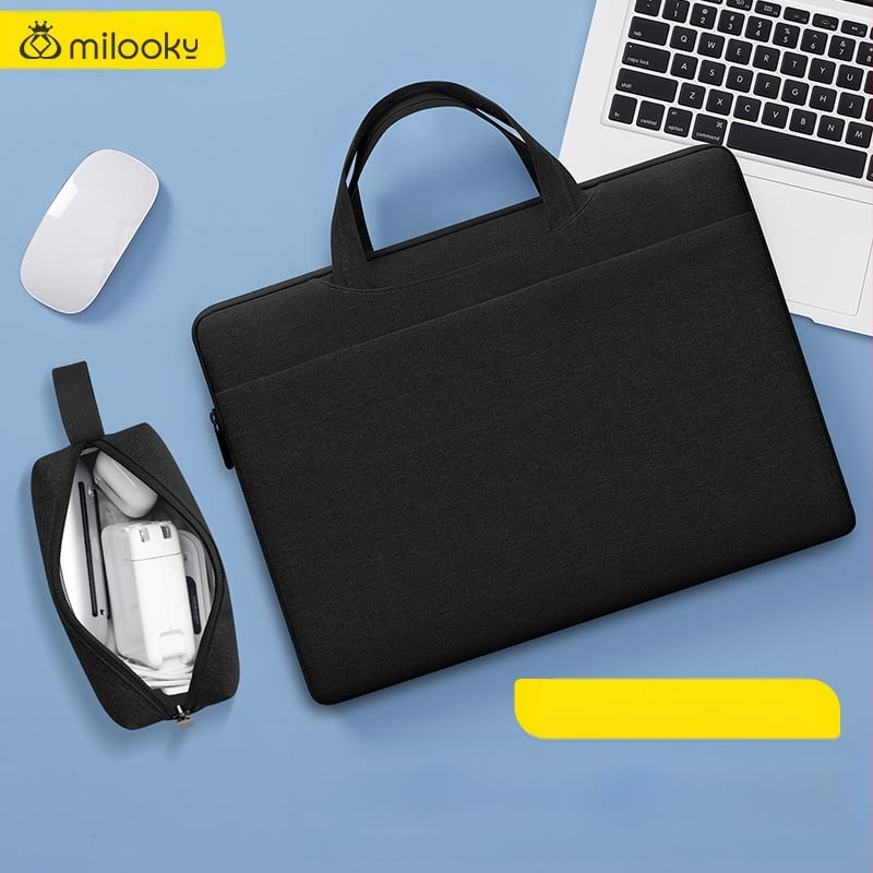 Τσάντα για φορητό υπολογιστή 2-σε-1, πολύ ελαφριά, κατασκευή από πολυεστέρα, unisex, επένδυση πολυεστέρα, Άνοιξη 2023