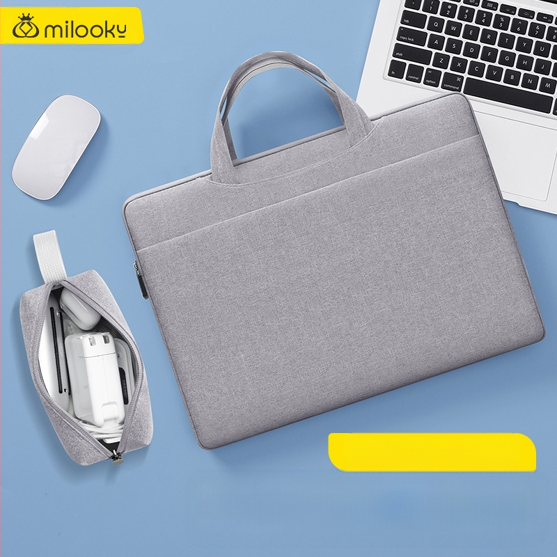 Τσάντα για φορητό υπολογιστή 2-σε-1, πολύ ελαφριά, κατασκευή από πολυεστέρα, unisex, επένδυση πολυεστέρα, Άνοιξη 2023