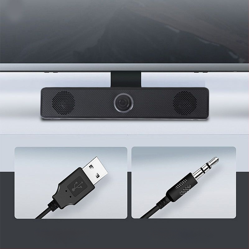 Настолни Bluetooth колонки за компютър, USB вход, 2.0 стерео, 6W мощност, 5V захранване