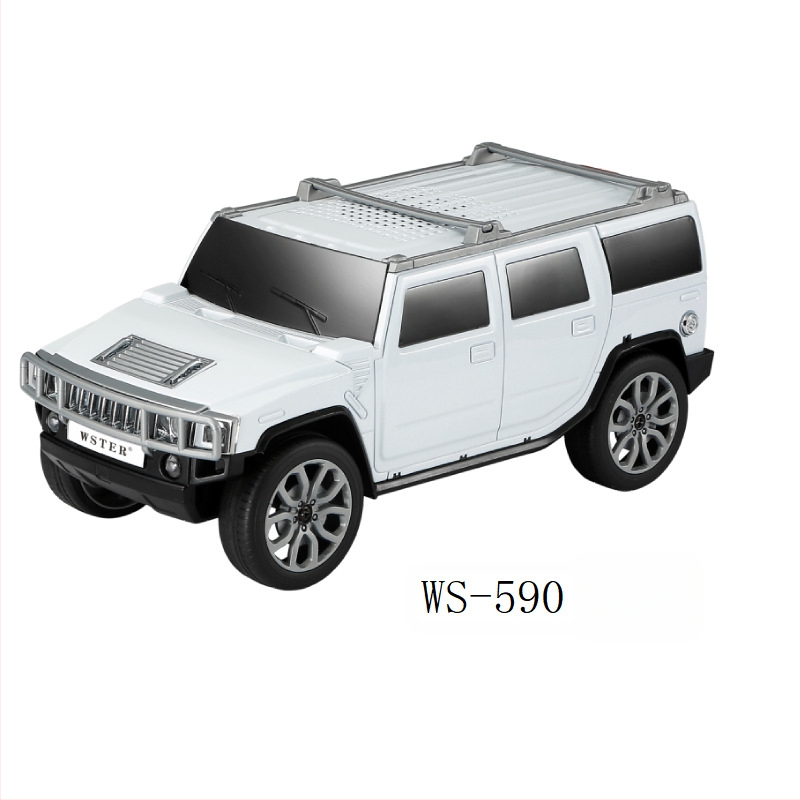Bluetooth ηχείο σε σχέδιο Hummer αυτοκινήτου – έξοδος 5W, Bluetooth 5.0, ενσωματωμένη μπαταρία 1200–2000 mAh, συχνότητα 100 Hz–20 kHz, συμβατό με TWS