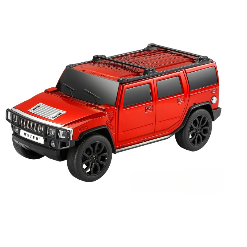 Bluetooth ηχείο σε σχέδιο Hummer αυτοκινήτου – έξοδος 5W, Bluetooth 5.0, ενσωματωμένη μπαταρία 1200–2000 mAh, συχνότητα 100 Hz–20 kHz, συμβατό με TWS