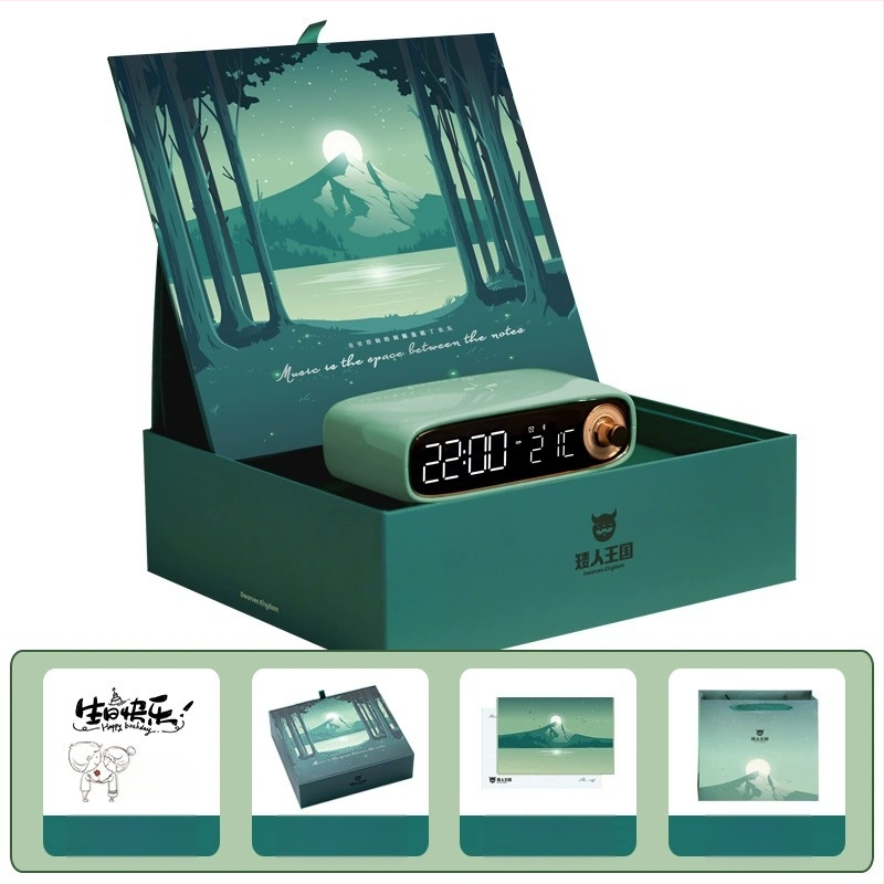 Dwarf Kingdom Elf επιτραπέζιο Bluetooth ηχείο με ενσωματωμένη μπαταρία, 18W ισχύος, Bluetooth 5.0, 40Hz-20kHz, SNR ≥70dB