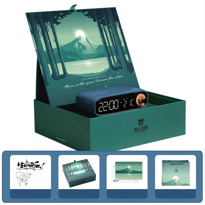 Dwarf Kingdom Elf επιτραπέζιο Bluetooth ηχείο με ενσωματωμένη μπαταρία, 18W ισχύος, Bluetooth 5.0, 40Hz-20kHz, SNR ≥70dB