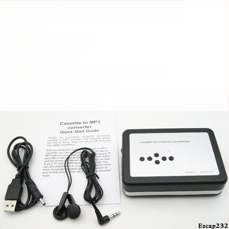 Ezcap218 USB μετατροπέας κασετών για μετατροπή Walkman κασετών σε MP3 σε USB δίσκο