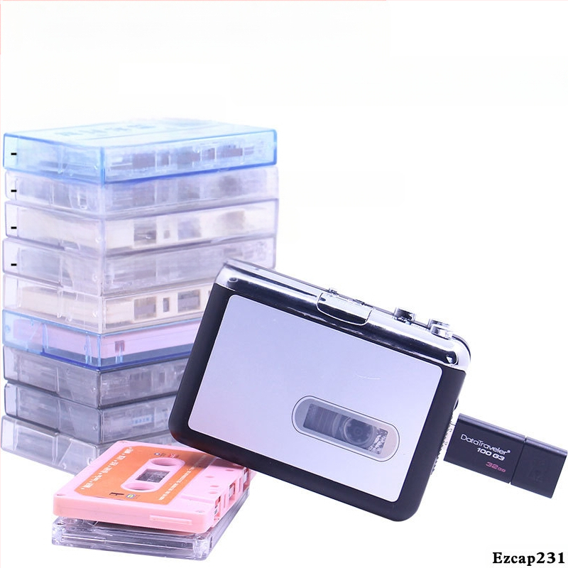 Ezcap218 USB μετατροπέας κασετών για μετατροπή Walkman κασετών σε MP3 σε USB δίσκο