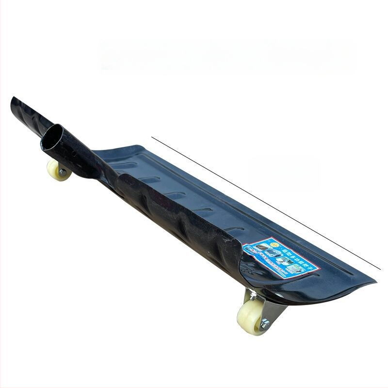 Sniego šluotelė su ratu, Suntory, tankus mangano plienas, žemės ūkio sniego valymas