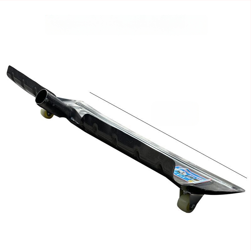 Sniego šluotelė su ratu, Suntory, tankus mangano plienas, žemės ūkio sniego valymas