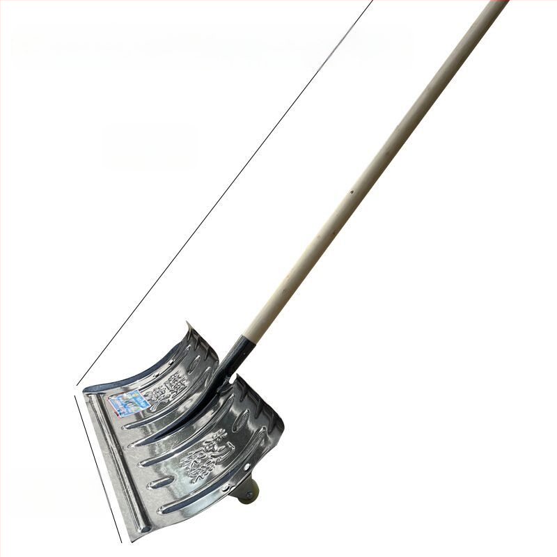 Sniego šluotelė su ratu, Suntory, tankus mangano plienas, žemės ūkio sniego valymas