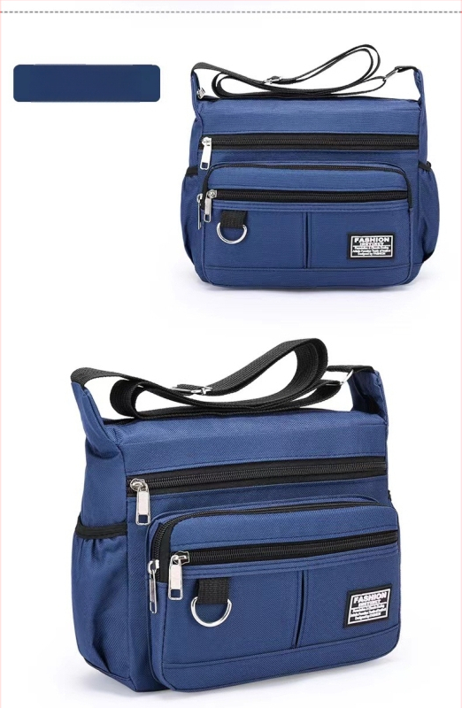 Verslo rankinė Urban Simplicity stiliuje, nailono medžiaga, Lingzhi Kangaroo prekės ženklas, poliesterio pamušalas, dėvėjimu atspari