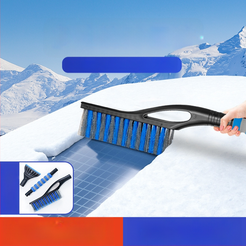 Automašīnas sniega lāpsta, plastmasas, zīmols Stena, daudzfunkcionāls ledus skrāpējs un sniega tīrīšanas rīks